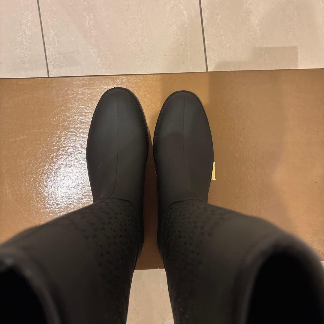 GUCCI ブラック 長靴・レインブーツ