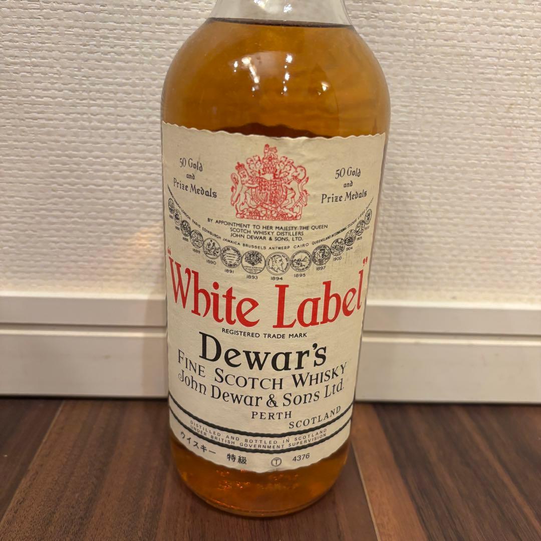 【未開栓】デュワーズ 赤紋章　特級　古酒　希少