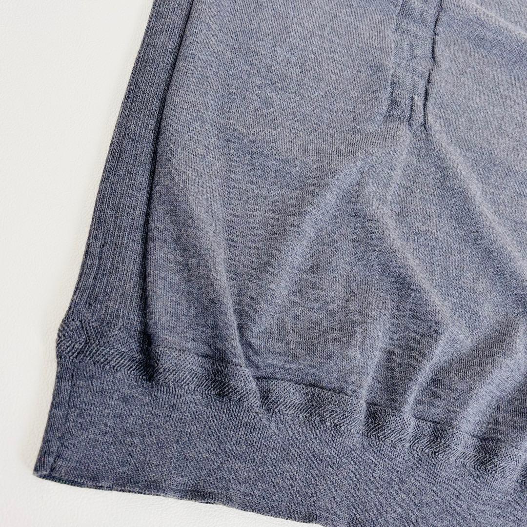 1814GSS【美品】ブリーフィングゴルフ　ニットベスト メリノウール