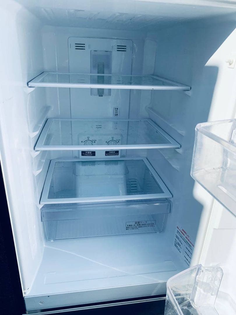 ①✅三菱ノンフロン冷凍冷蔵庫 ✅MR-P15C-B