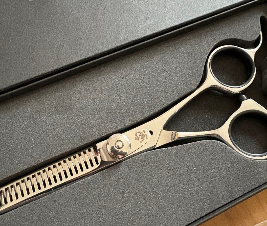 中野製作所　菊王冠　シザー　スキバサミ