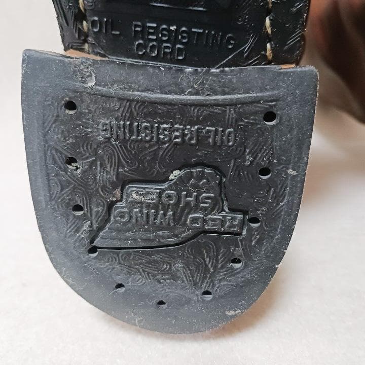 レッドウィング　エンジニアブーツ　オイルドレザー　ブラウン　２３㎝