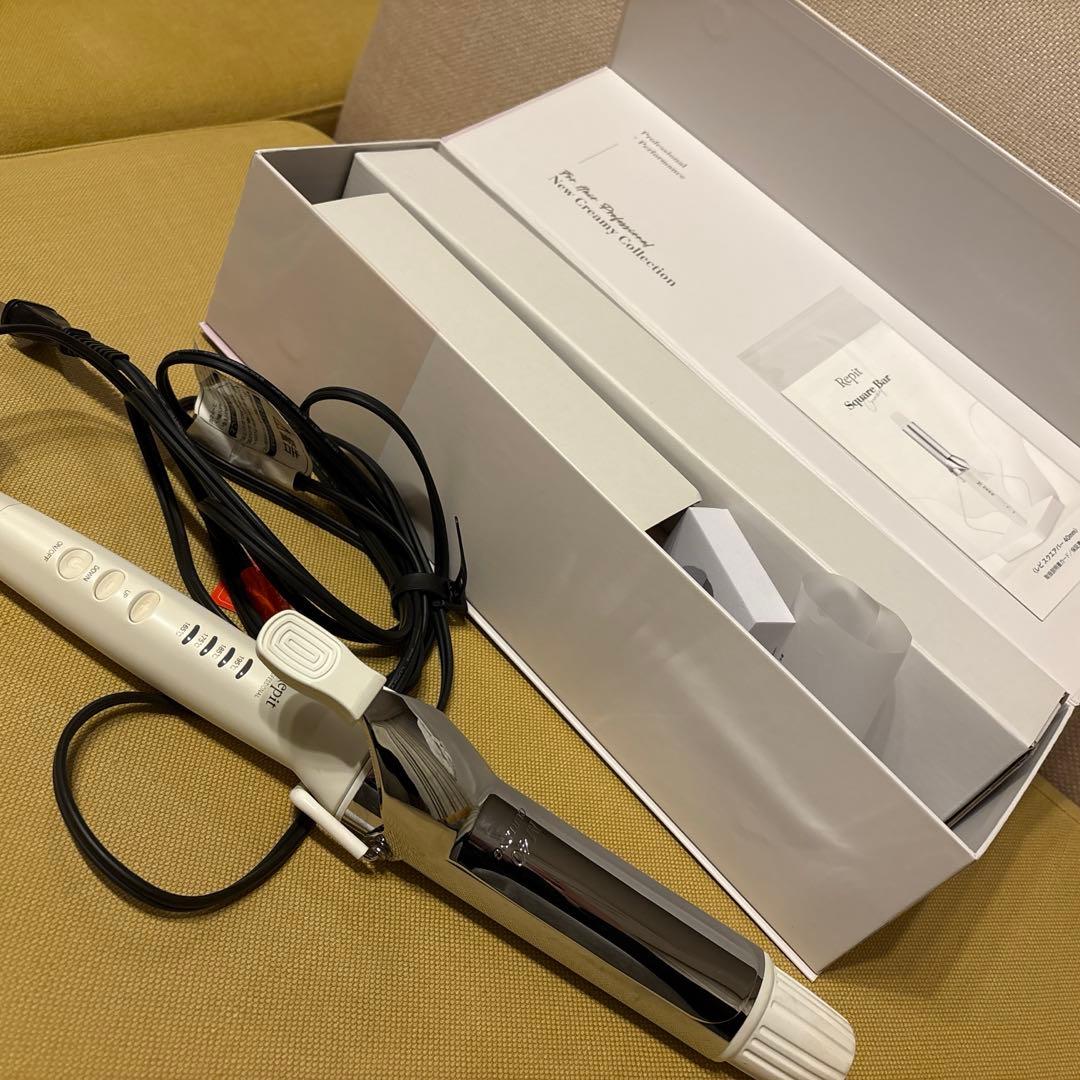 クレイツ Repit カールヘアアイロン 40mm160-220℃ スクエアバー