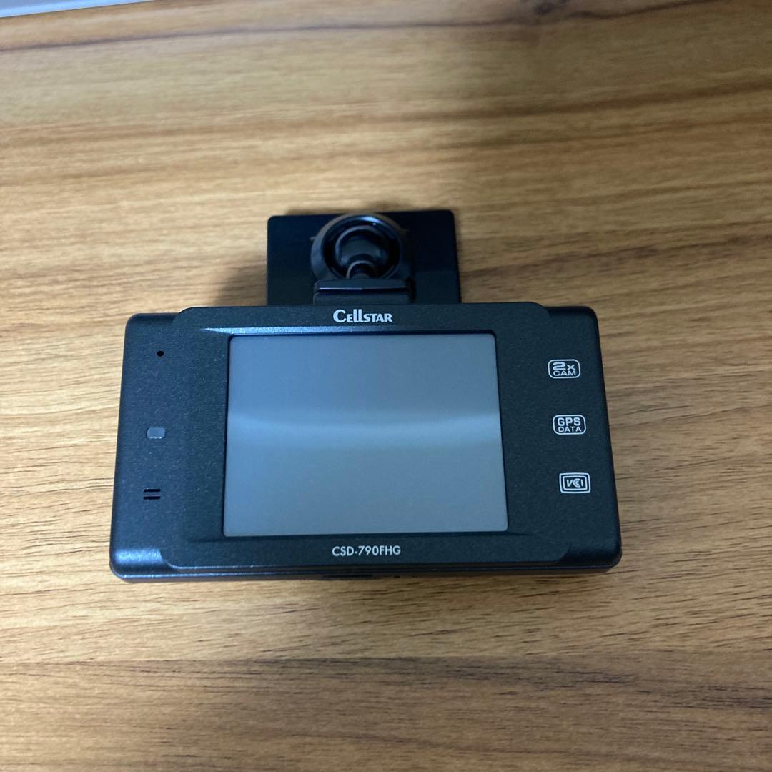 CSD-790FHG セルスター　 ドライブレコーダー　 SDカード付