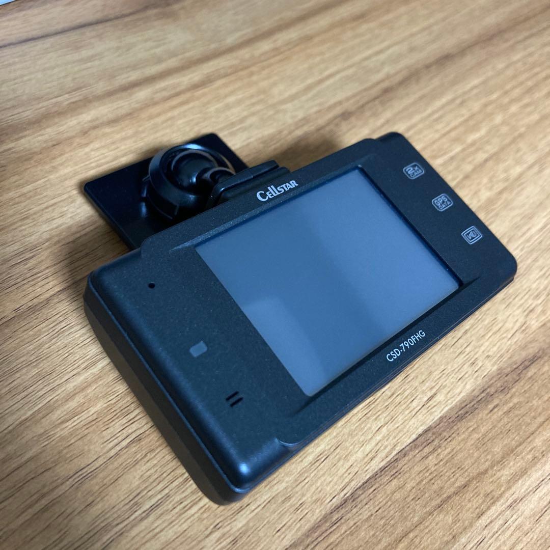 CSD-790FHG セルスター　 ドライブレコーダー　 SDカード付