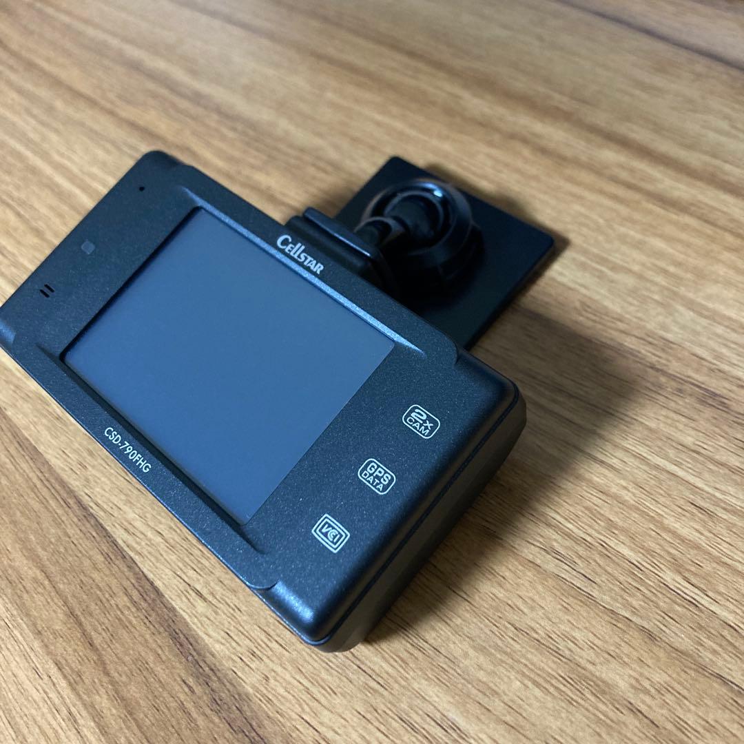 CSD-790FHG セルスター　 ドライブレコーダー　 SDカード付