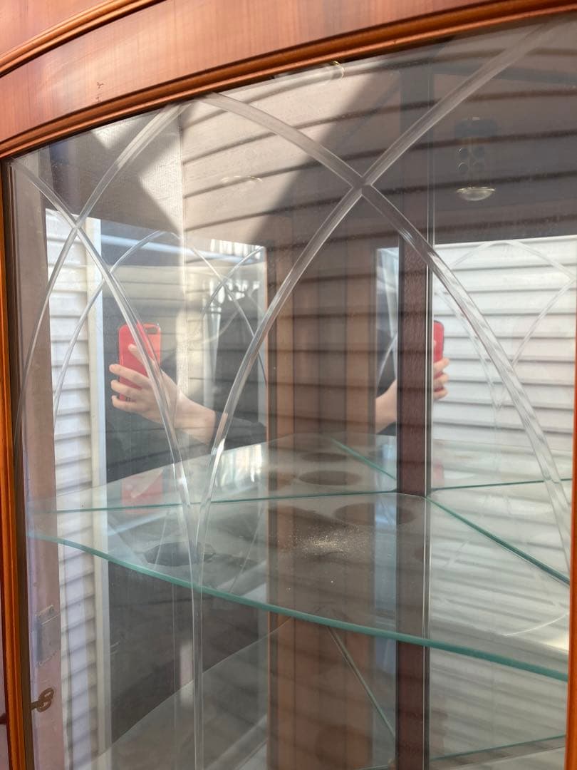 コーナーキャビネット　棚　ケース