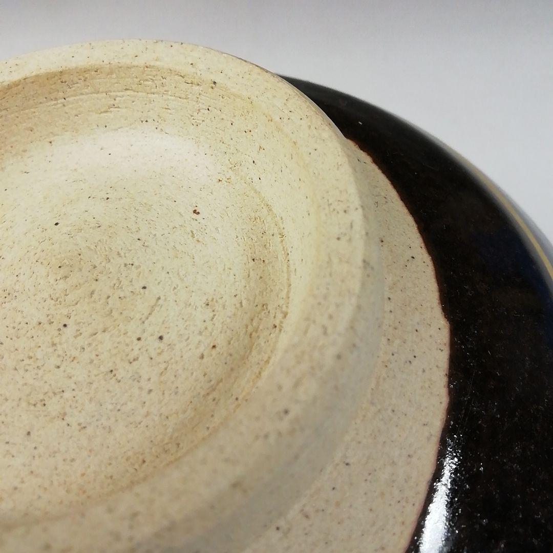 Ｔ２１０　茶碗　『膳所焼』『平成丙子　干支茶碗』『淡海ぜぜ　陽炎園造』　共箱