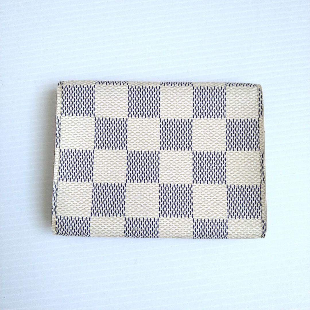 【極美品】ルイヴィトン 名刺入れ アンヴェロップカルト ドゥヴィジット ダミエ