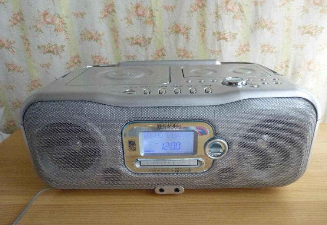 未使用品　箱付　KENWOOD MDX-J3 CD・MD・カセットデッキ