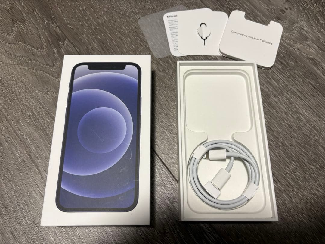 iPhone12 mini 128GB ブラック SIMフリー　バッテリー交換済