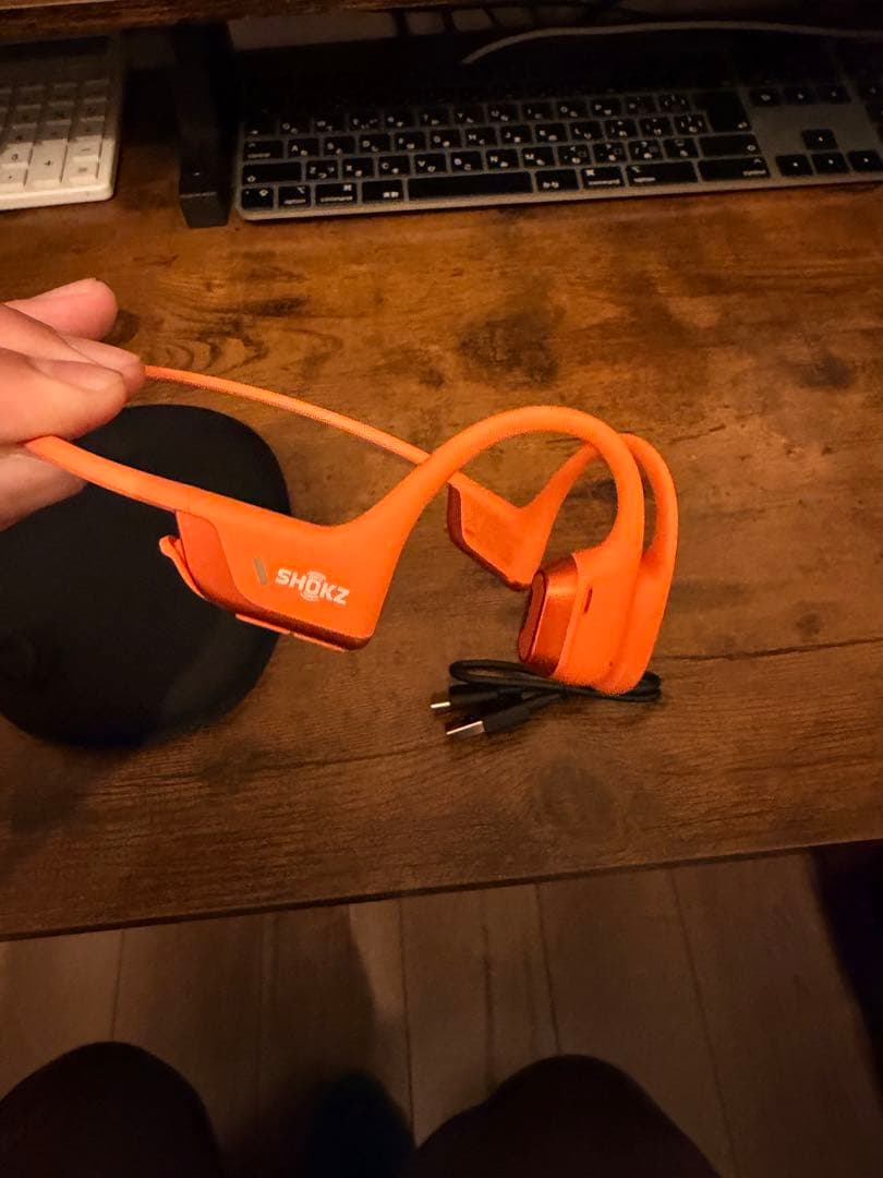 OPENRUN PRO 2 骨伝導イヤホン オレンジ