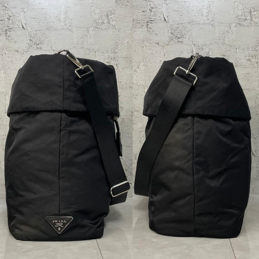 PRADA ショルダーバッグ プラダ 2way BR4490 リバーシブル 黒