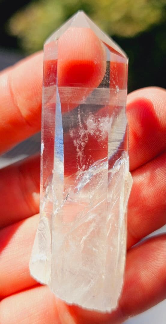 虹入り‼️ヒマラヤのレムリアン水晶 マカルー産