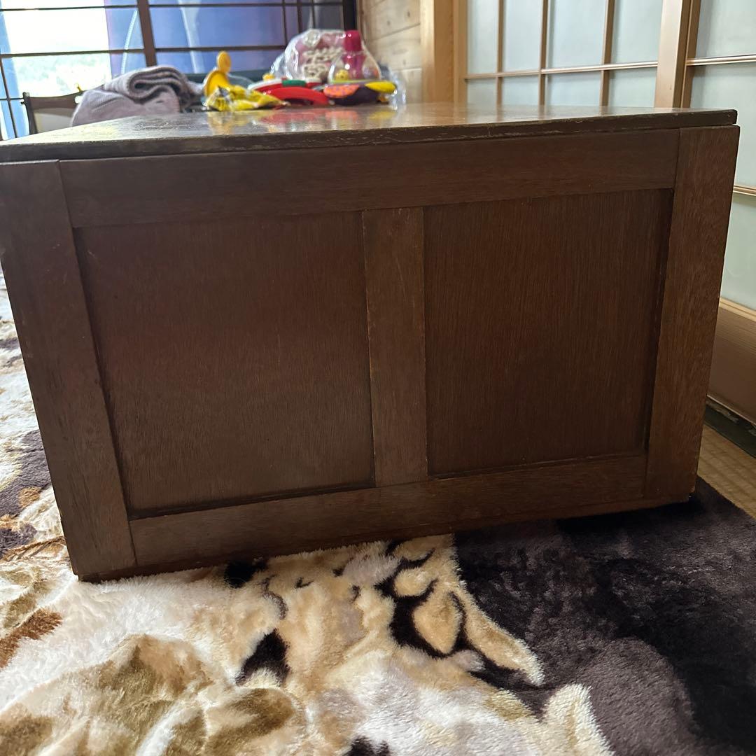 昭和レトロ　当時物　木製文机