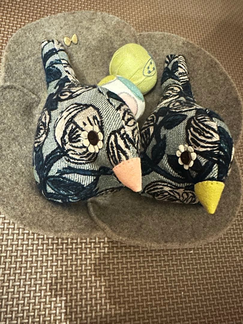 ミナペルホネン　鳥　rosy 限定品