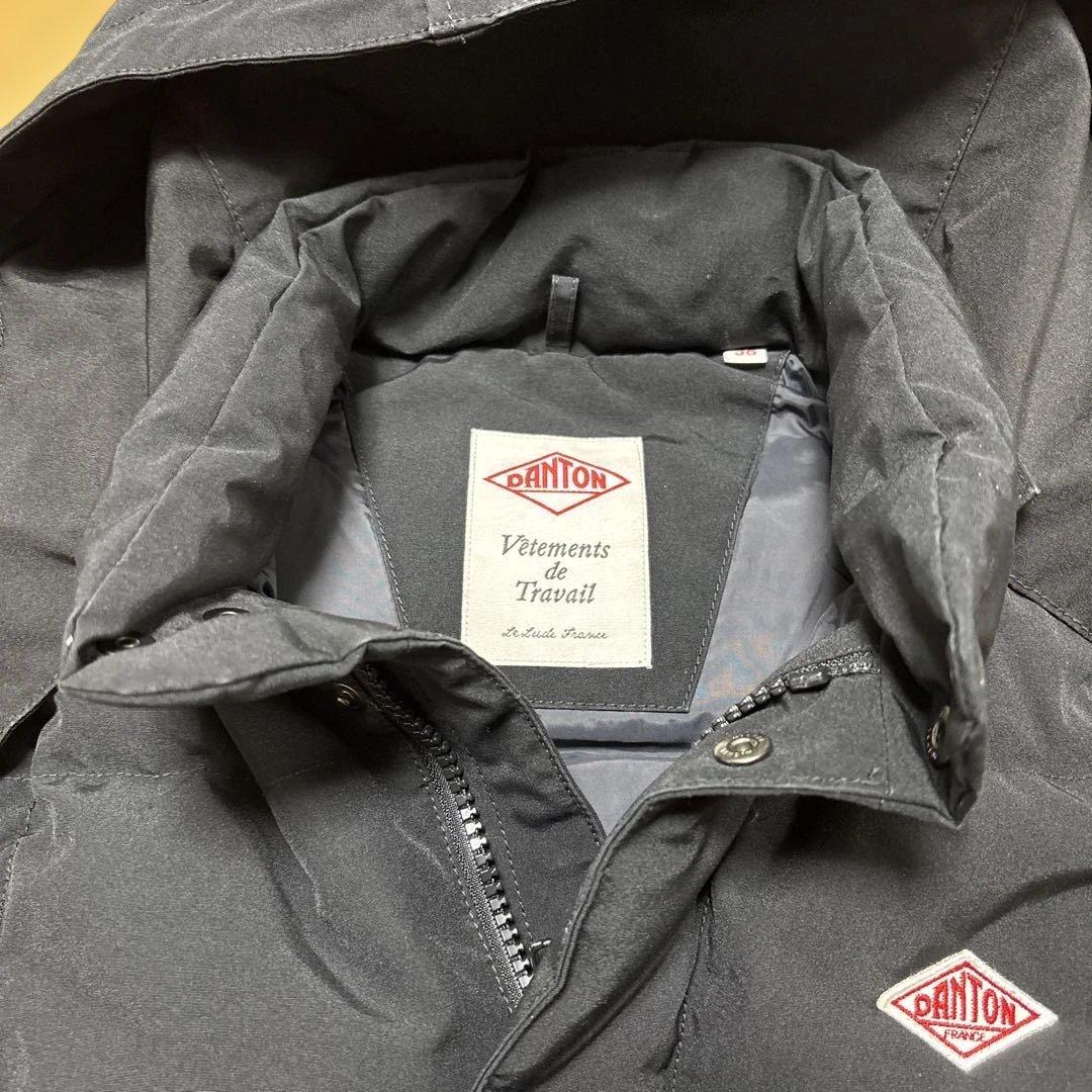 ✨美品✨DANTON ダントン ダウンベスト フード付き サイズ38