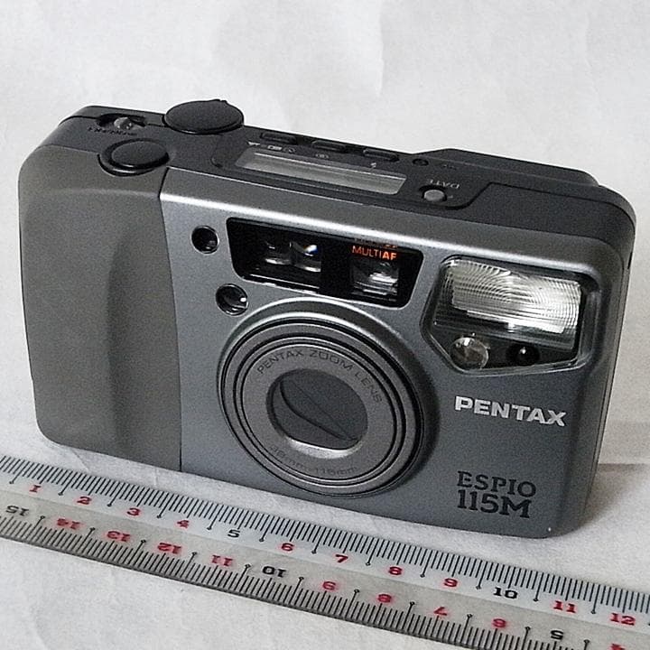 PENTAX ESPIO115M フィルムカメラ中古 テスト撮影済　送料込.