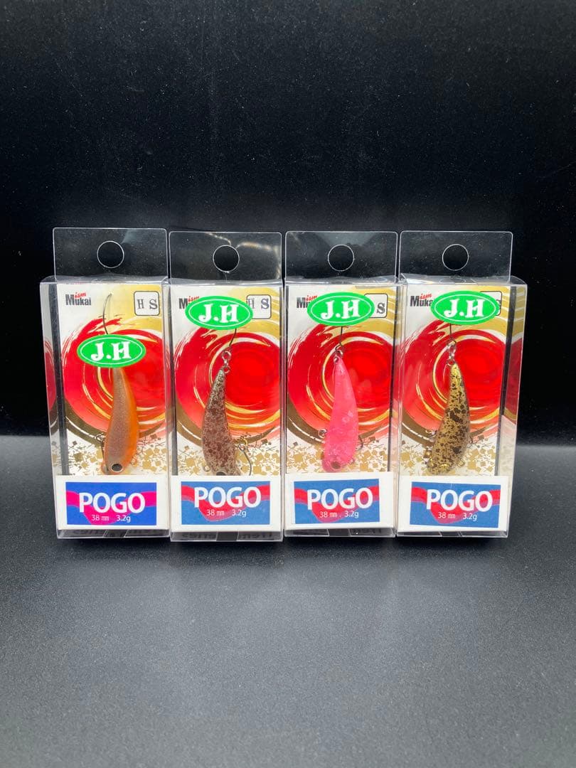 gz01-04 ムカイ ポゴHS 城峰オリカラ　4個セット　佐波理　満開芝桜