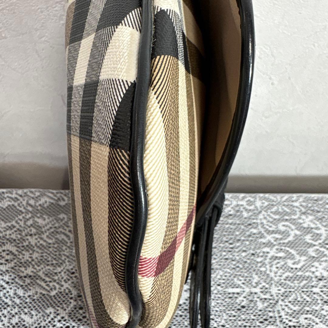 バーバリー Burberryショルダーバッグ ノバチェック PVCメガチェック