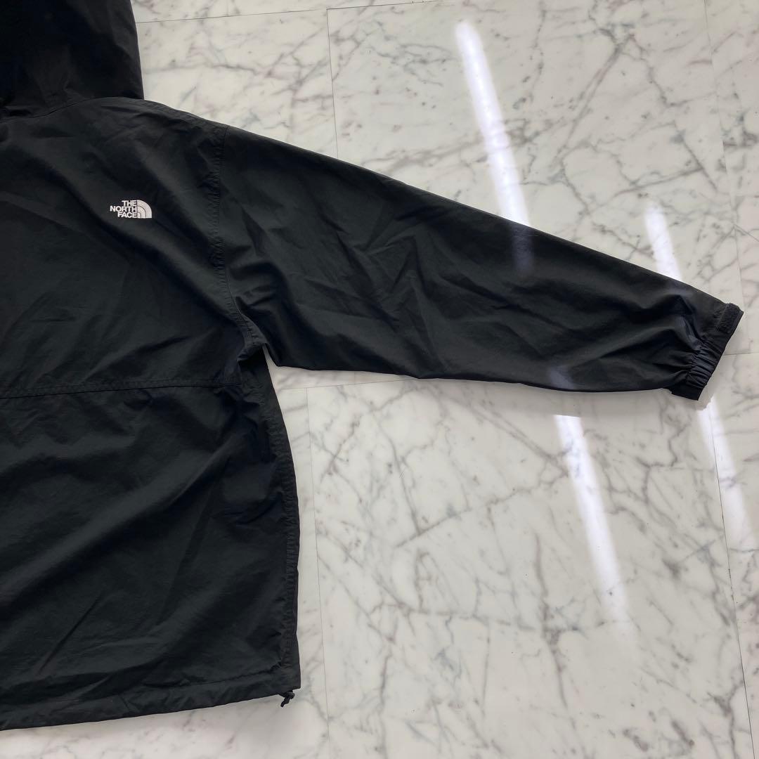 【美品】ノースフェイス コンパクトジャケット NP72530 ブラック Mサイズ