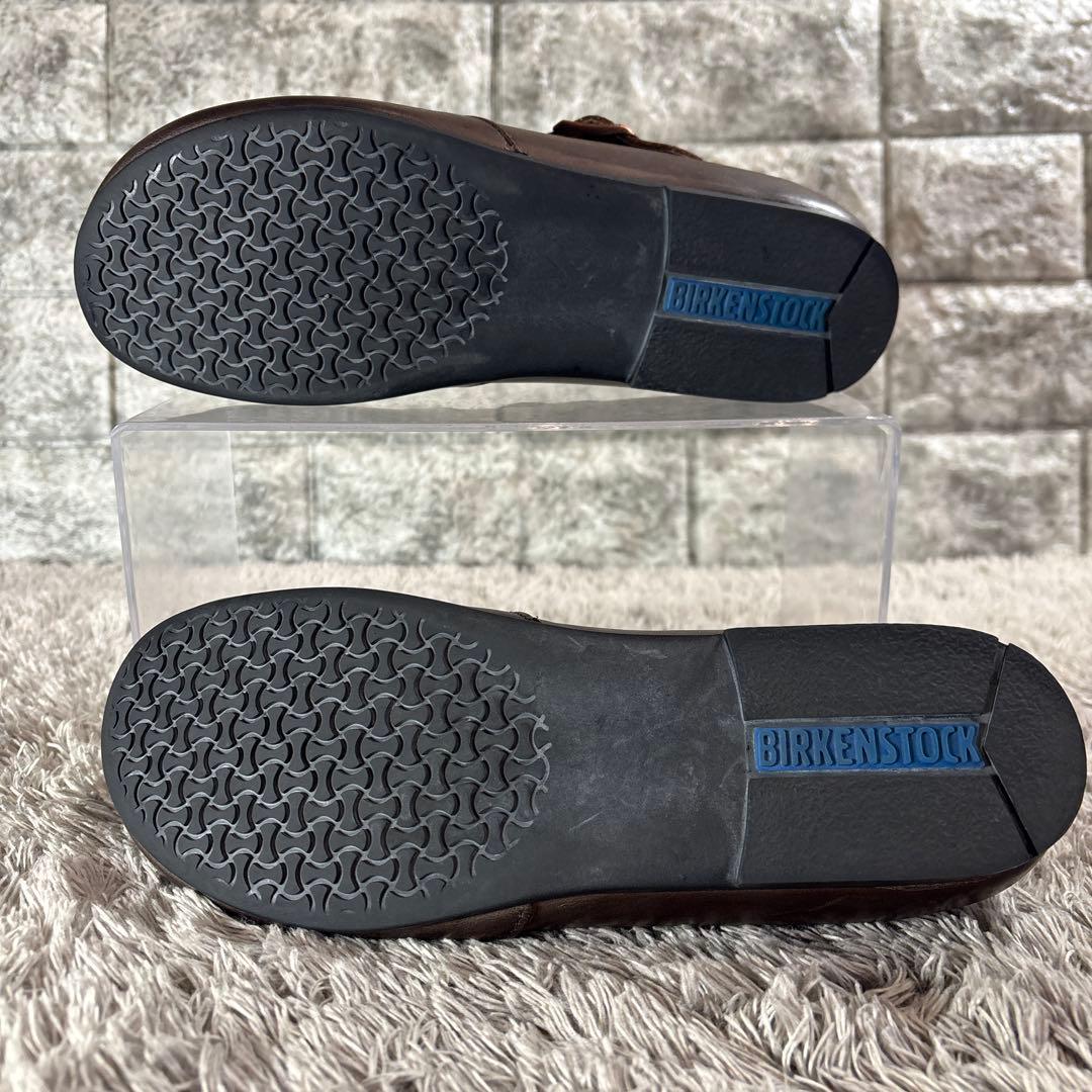 極美品❣️BIRKENSTOCK ティッケル 本革 ストラップシューズ