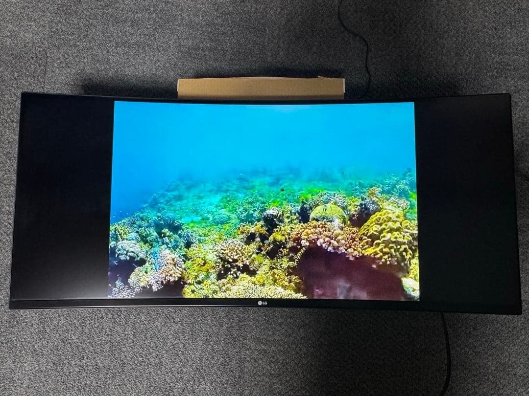 LG モニター 34WP60C-B 34インチ /21:9 曲面 ウルトラワイド