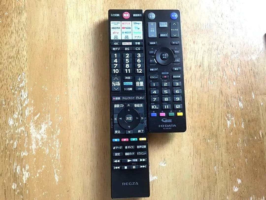 東芝レグザ4K液晶テレビ43V型/セットでIO DATAレコーダー