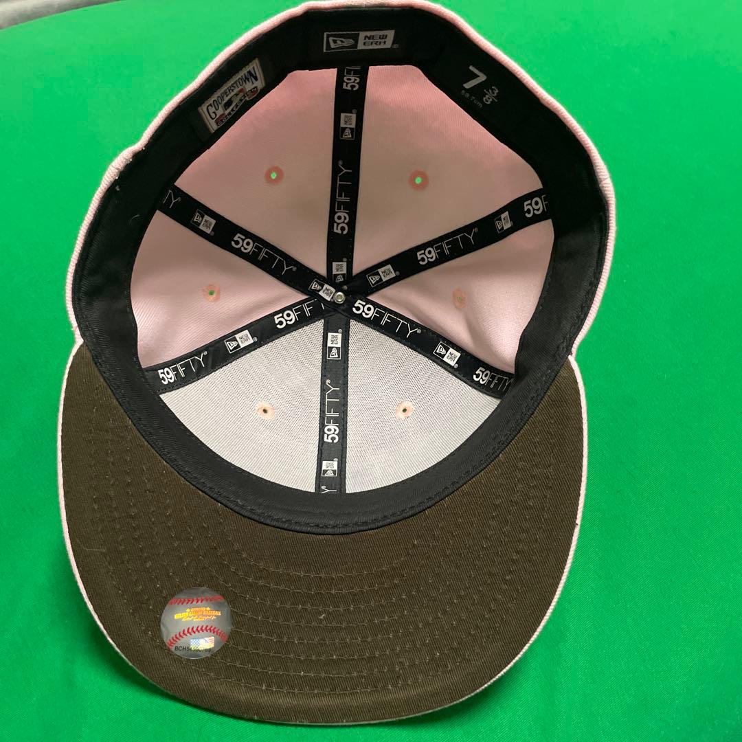 ニューエラ　ドジャースキャップ　ピンク