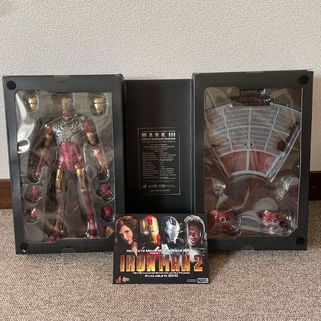 【レア】 アイアンマン　マーク３（バトルダメージ版）ホットトイズ