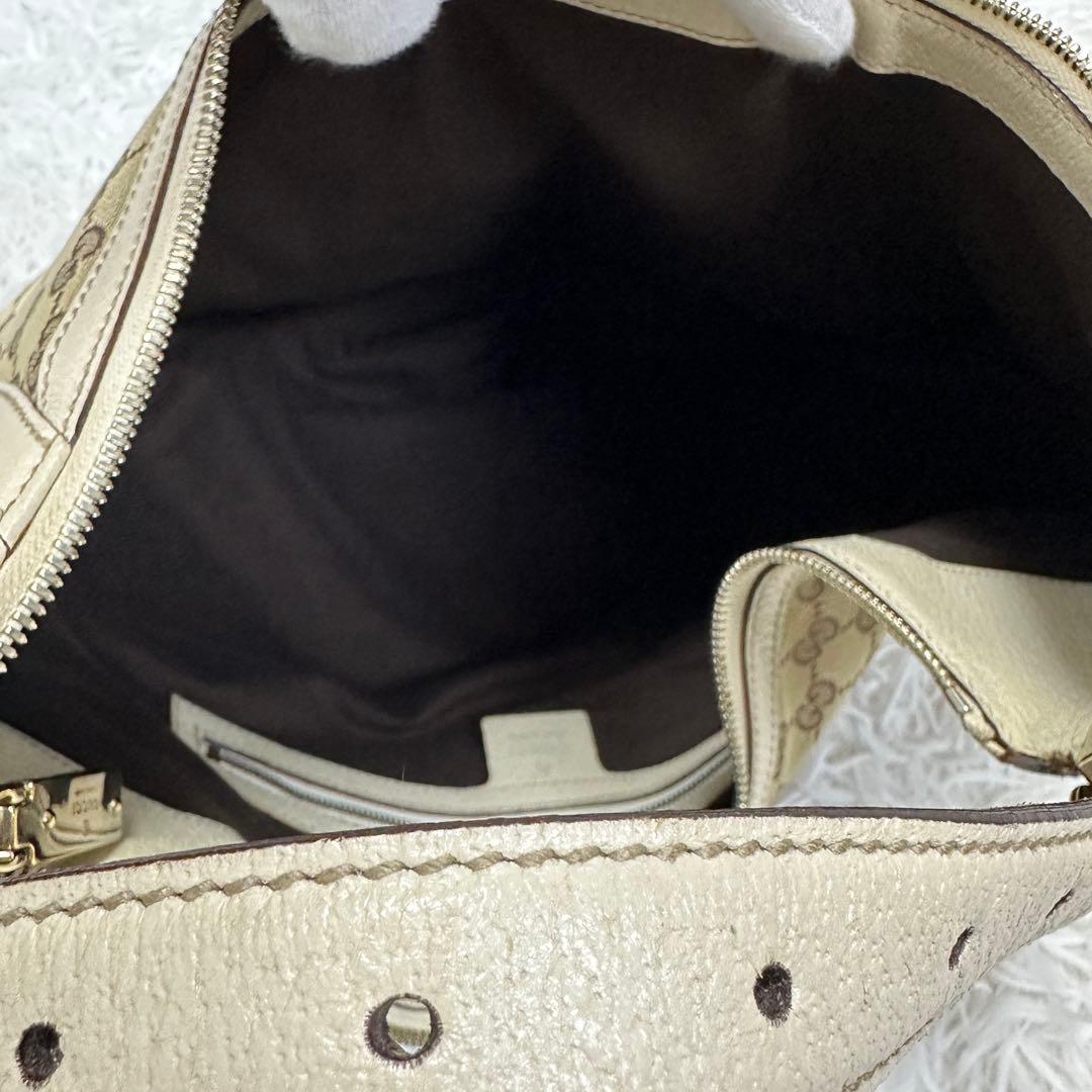 希少【GUCCI】ホーボー ワンショルダー GGキャンバス y2k 00s