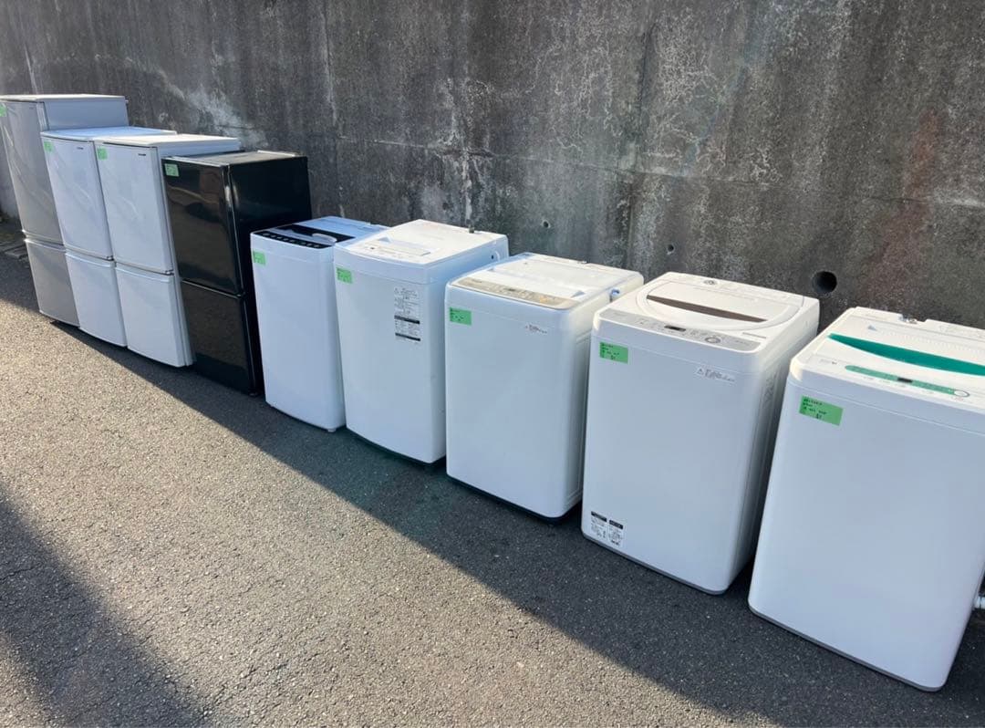 【高年式】お任せ4点セット 一人暮らし用 冷蔵庫、洗濯機、炊飯器、電子レンジ★