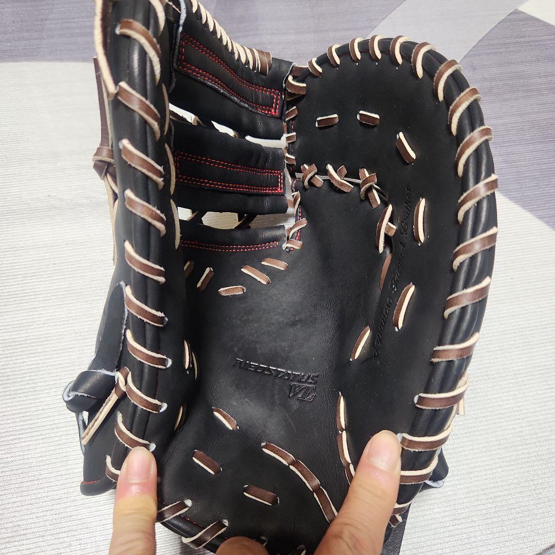 ZETT 硬式野球ファーストグローブ ブラック