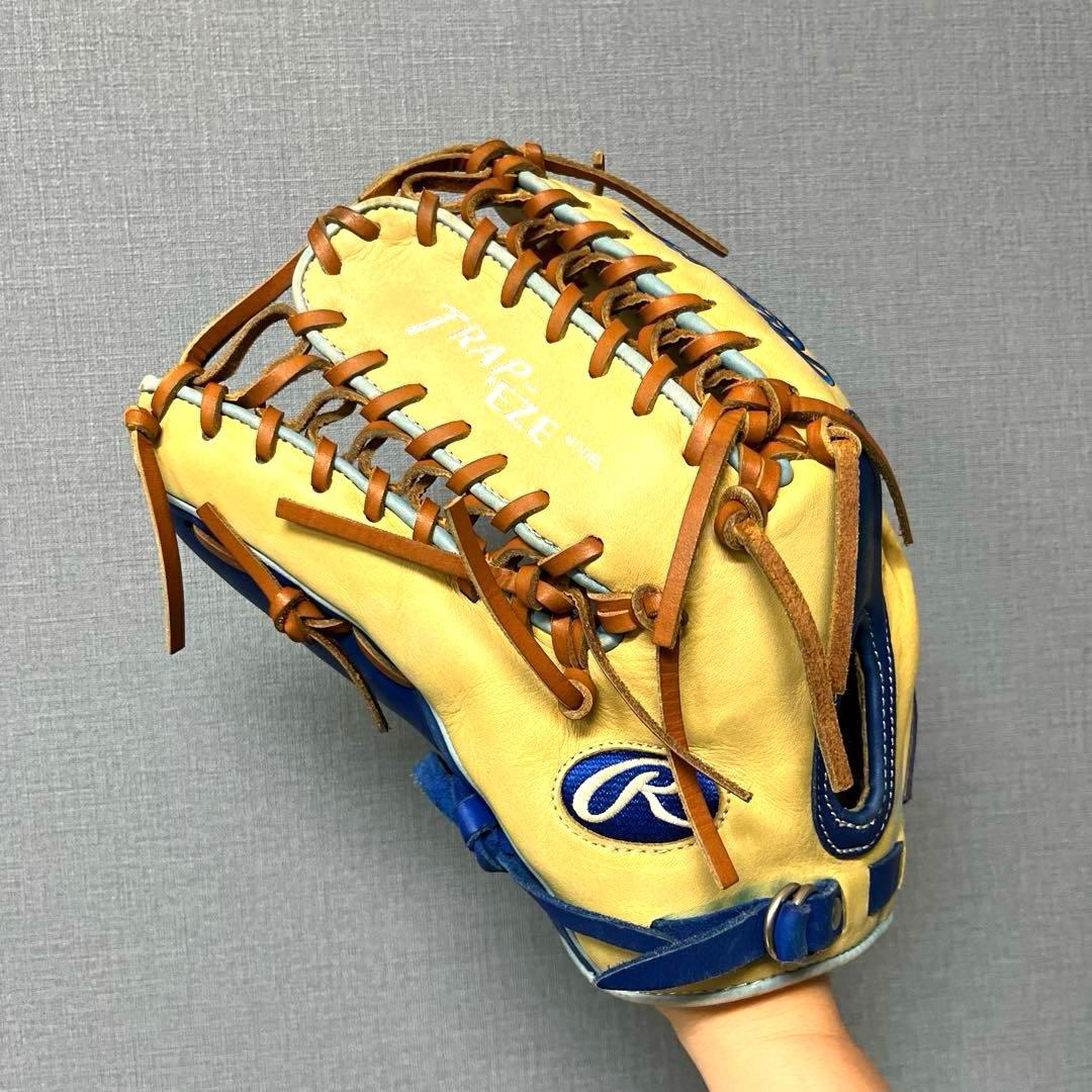 1017 ローリングス HOH 型抜群 即戦力 美品 軟式 外野手用グローブ 左