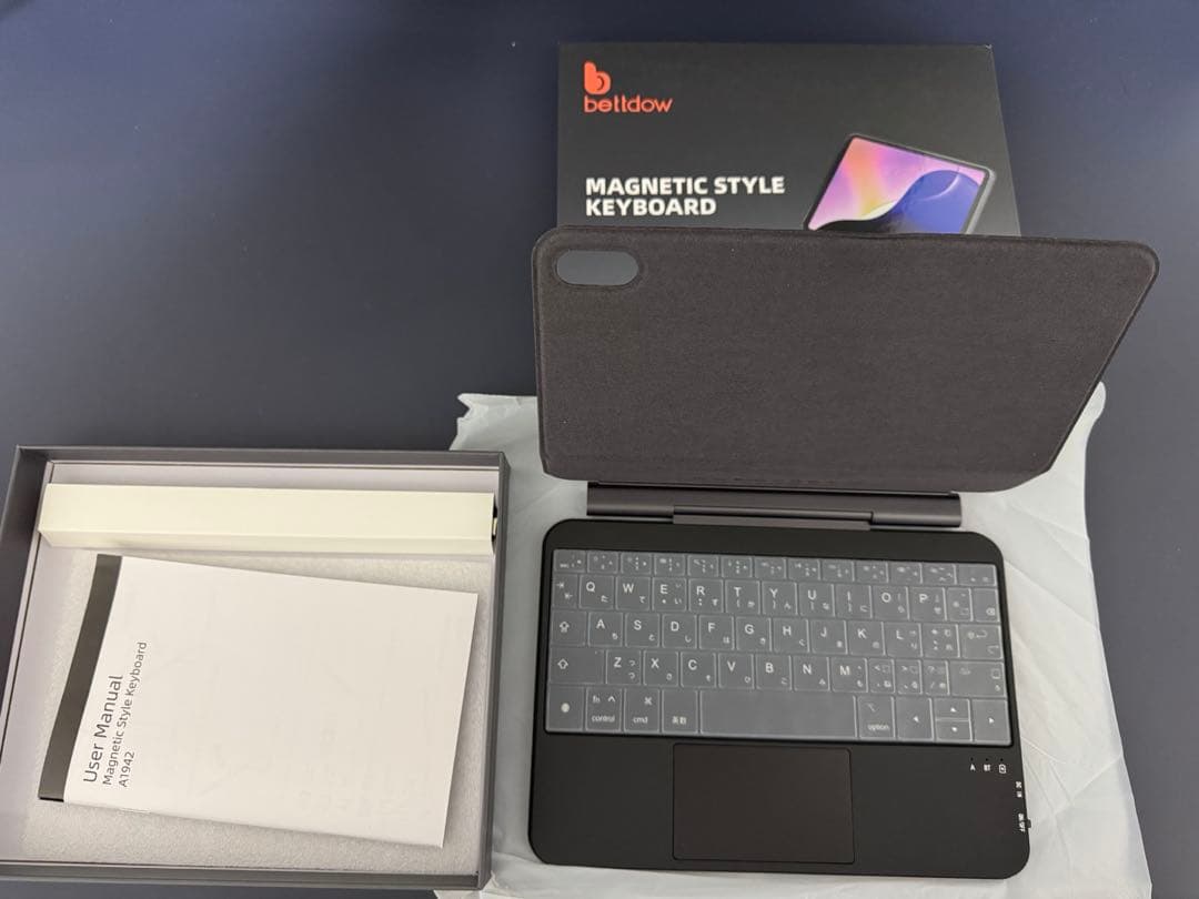 BETTDOW マジックキーボード iPad Mini 7 対応 日本語配列