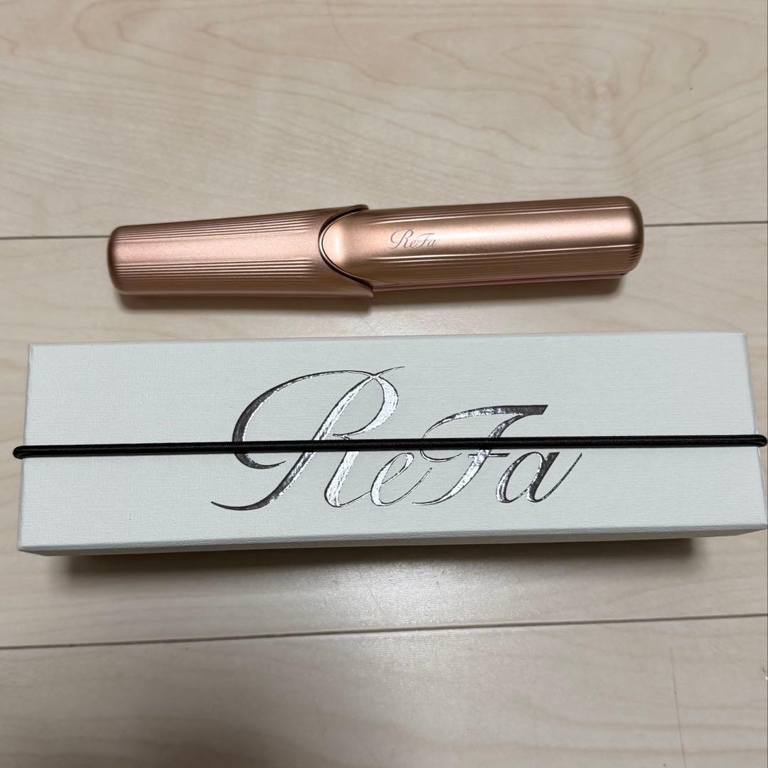 ReFaリファ フィンガーアイロンST ピンク コードレスアイロン