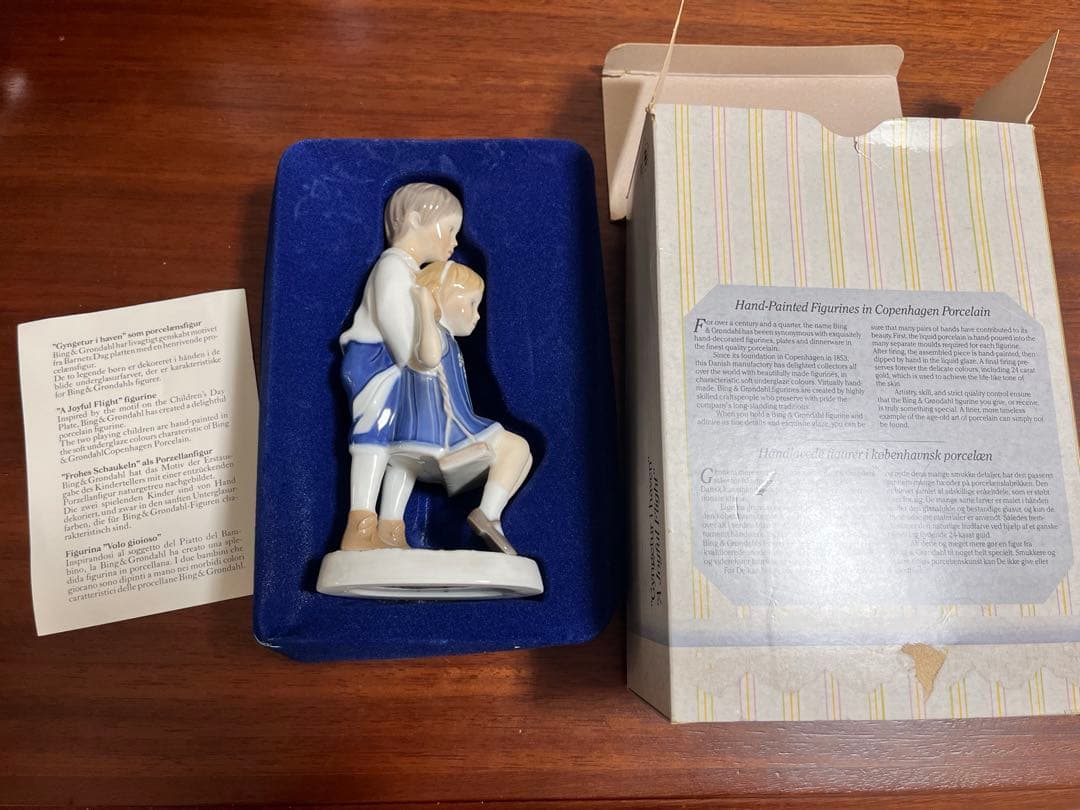 ロイヤルコペンハーゲン ビングオーグレンダール B＆G フィギュリン 陶器 人形
