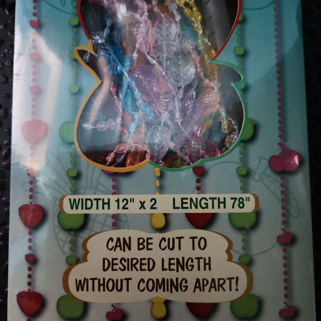 ✨希少✨　昭和レトロポップ　ビーズカーテン　のれん