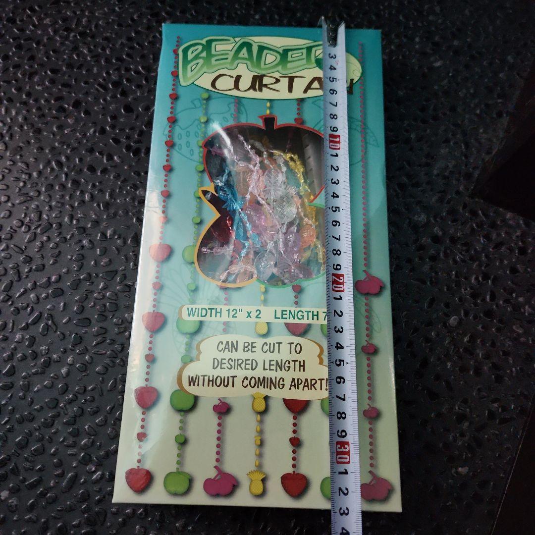 ✨希少✨　昭和レトロポップ　ビーズカーテン　のれん