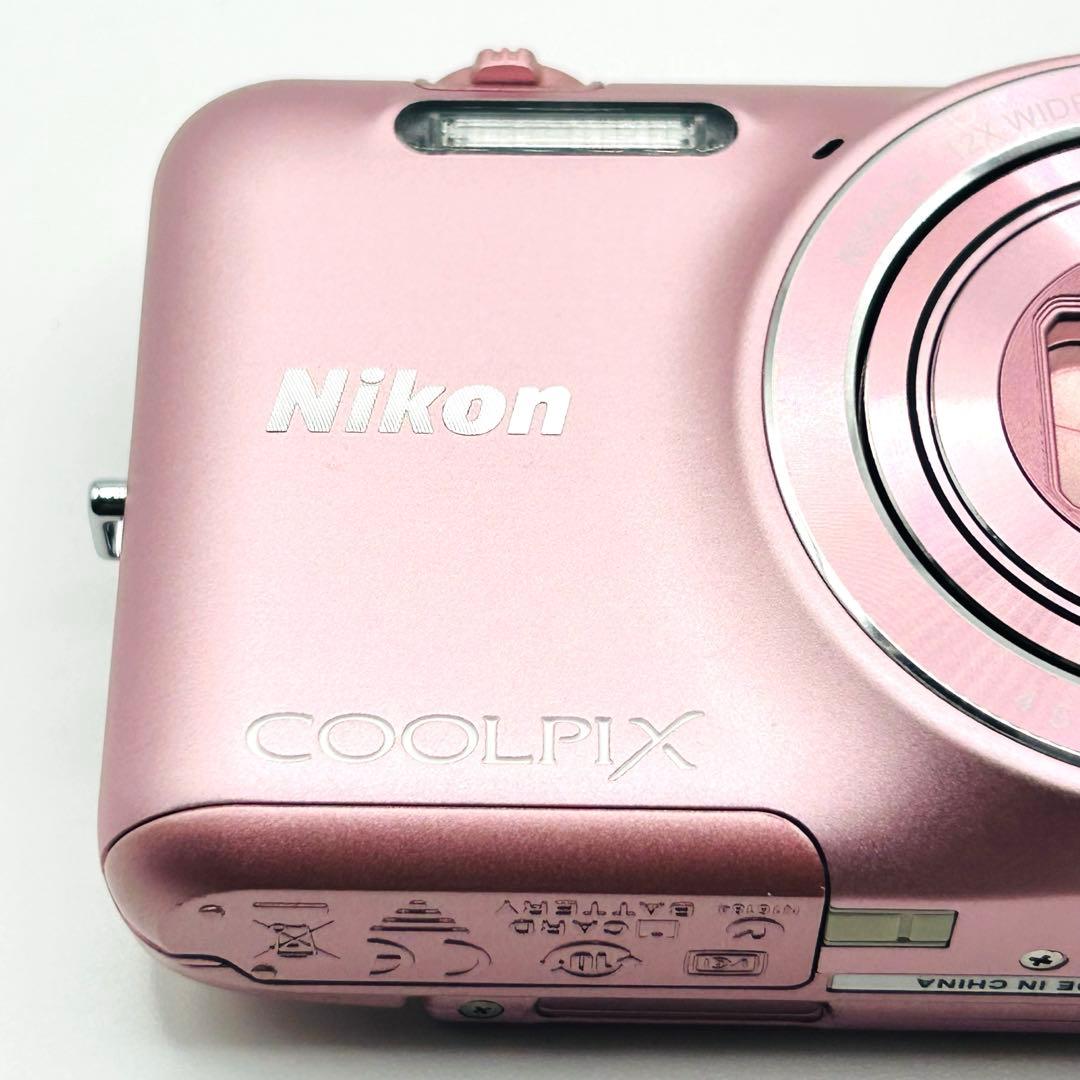 【極美品】Nikon ニコン COOLPIX S6600 シルキーピンク