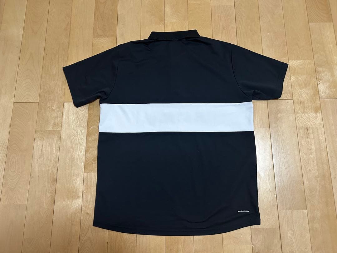 美品 PANEL POLO ポロシャツ S ブラックFCRB-230022