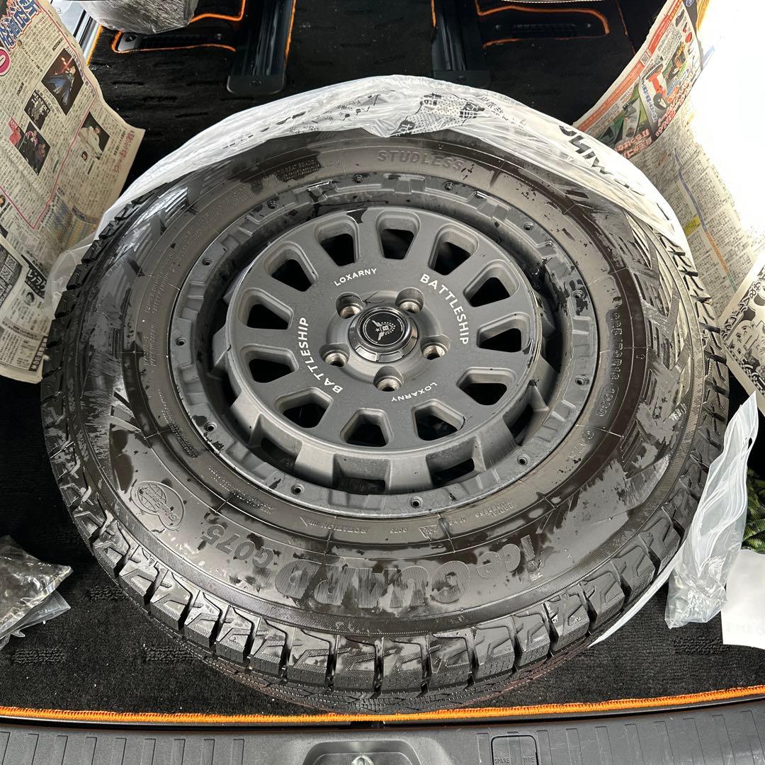YOKOHAMAiceGUARD SUV G075 スタッドレスタイヤデリカD5
