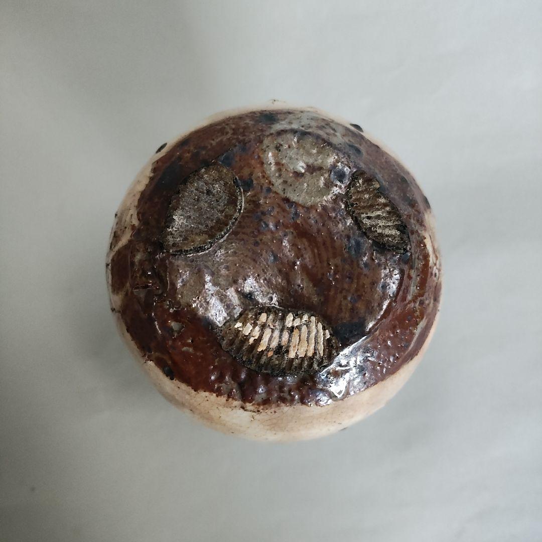 中川自然坊　粉引唐津徳利　唐津焼