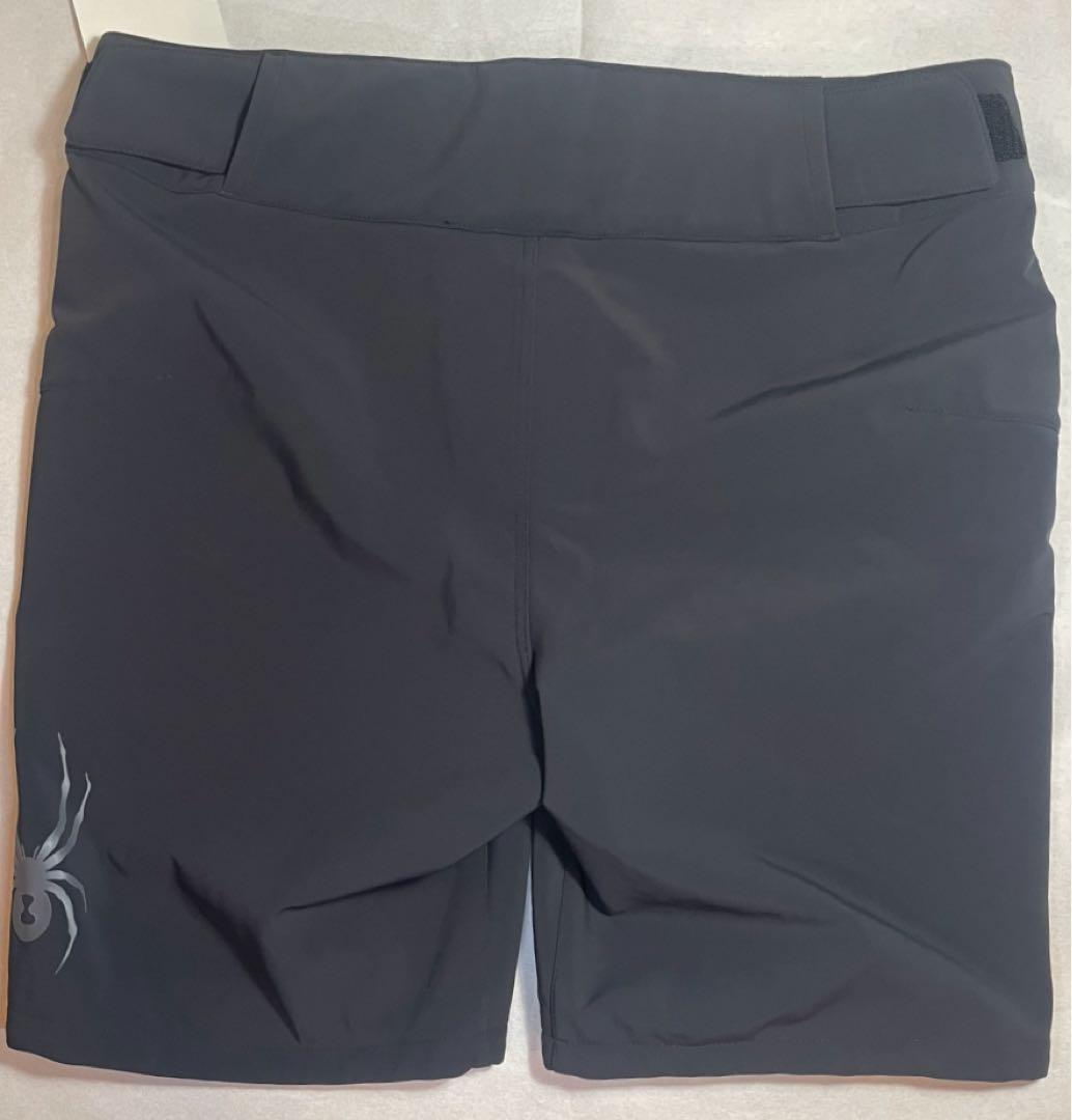 SPYDER ソフトシェルトランクショーツ ブラックメンズ