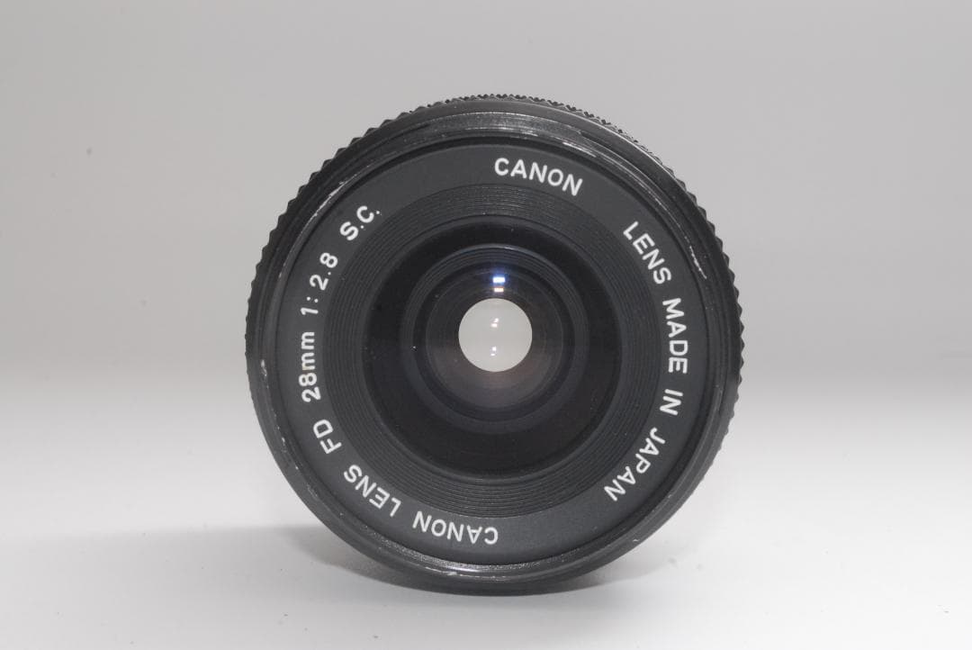 [美品:完動品]Canon AE-1 28mm f2.8 s.c.　鳴きなし
