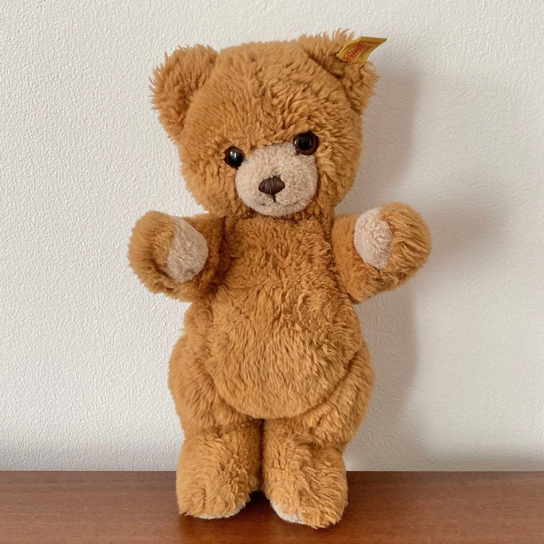 オールドシュタイフ　くま　シュタイフ　ぬいぐるみ　ドイツ　ヴィンテージ