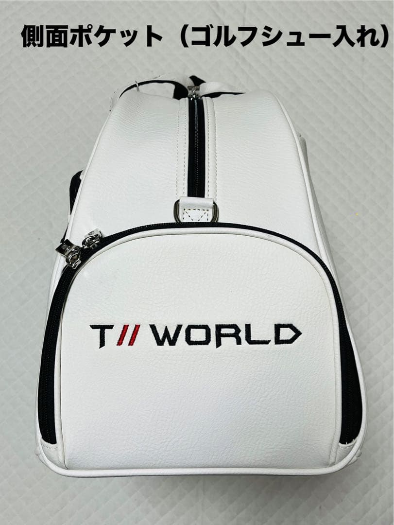 HONMA ツアーワールド ボストンバッグ　ホワイト　BB5220 新品・未使用