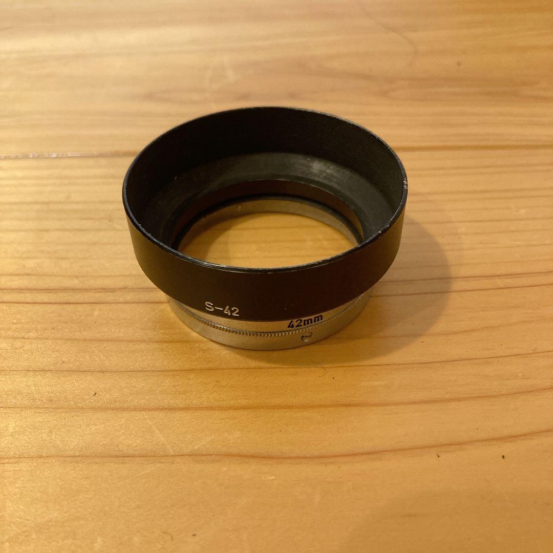 むぎ様キャノン7 ￼キャノンレンズ50mm f1.8 ￼ レンズフード