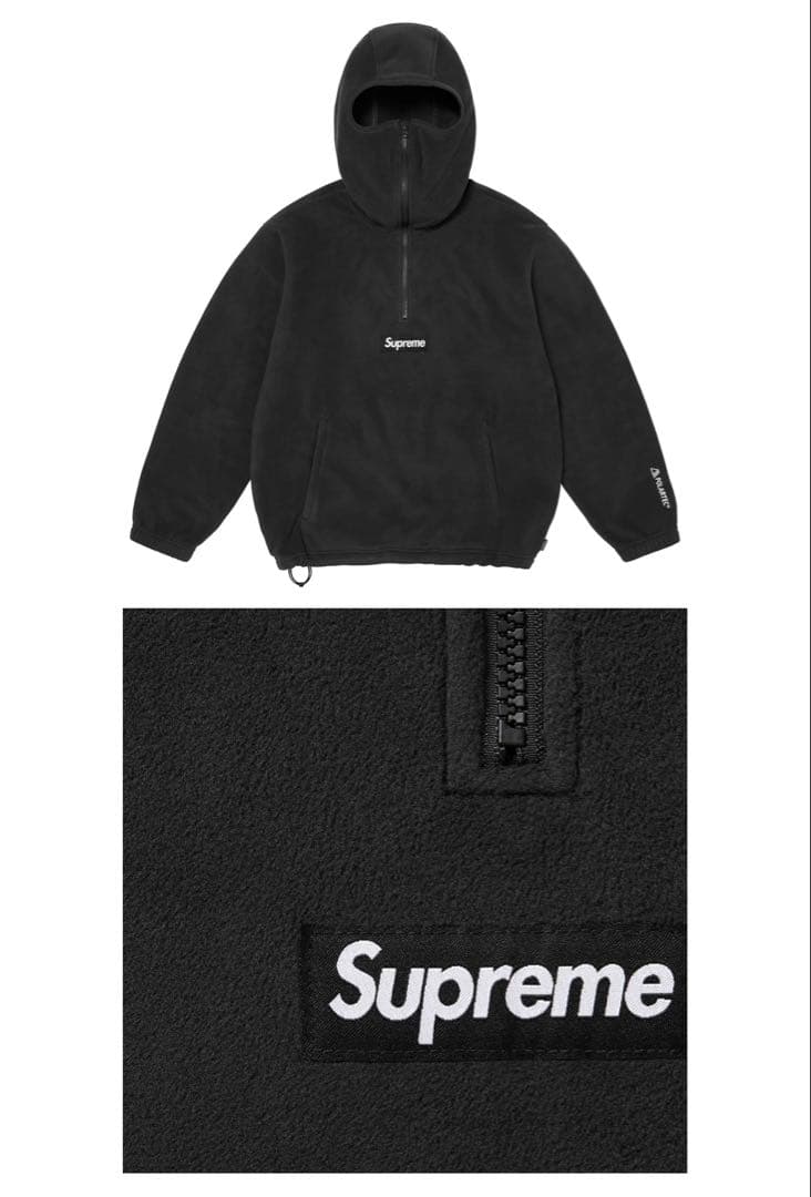 ガ*ー様 Polartec®FacemaskHalfZipHoodedSweat