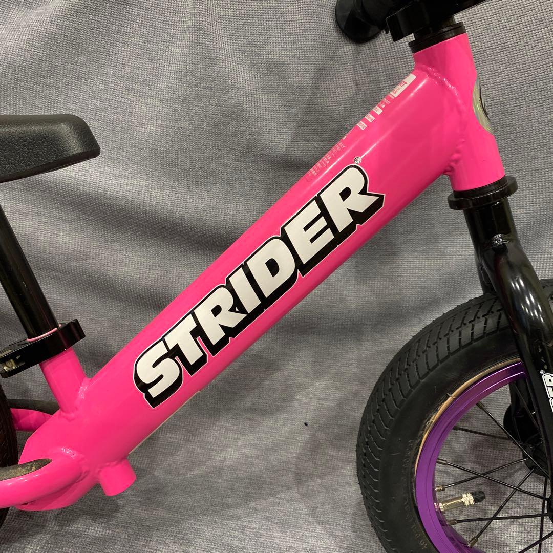STRIDER ストライダー スポーツ12 ピンク　タイヤカスタム　KENDA